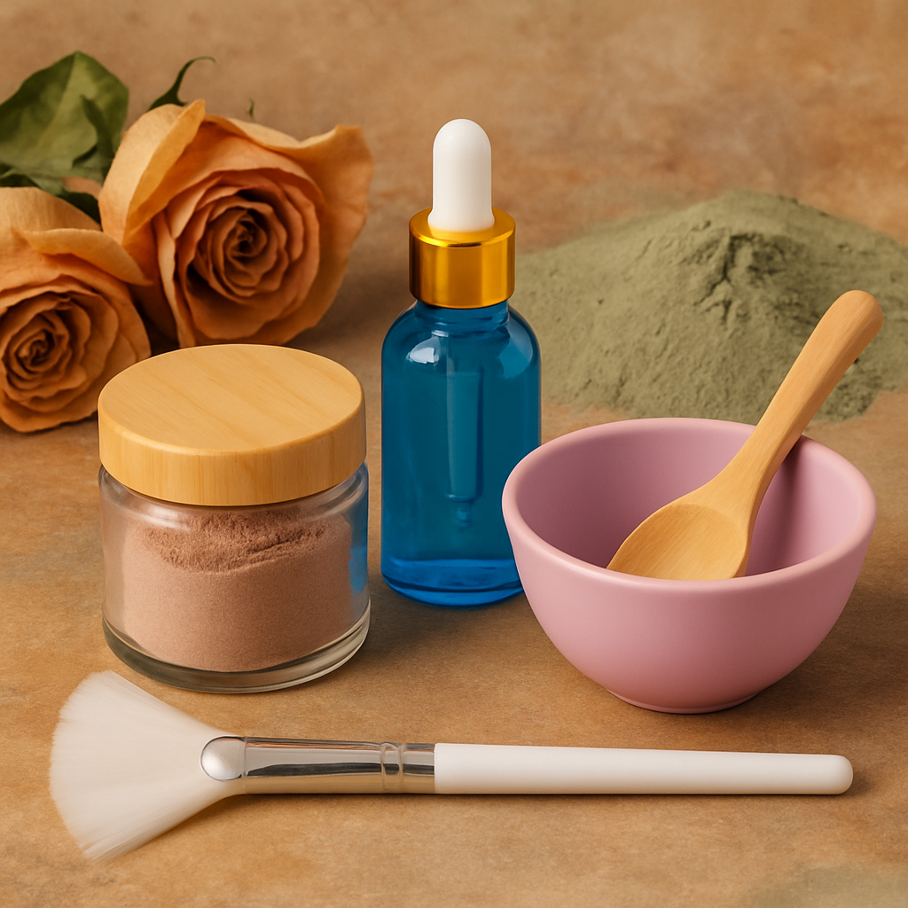 Floral Dust Clay Mask