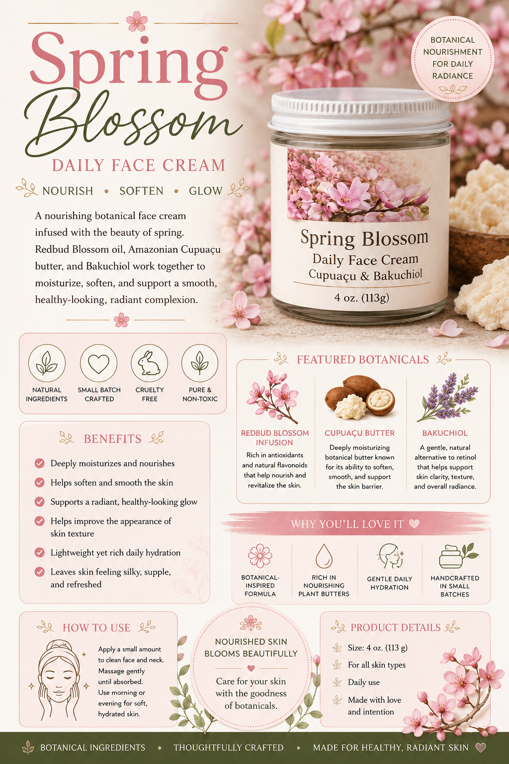 Spring Blossom Daily Face Cream